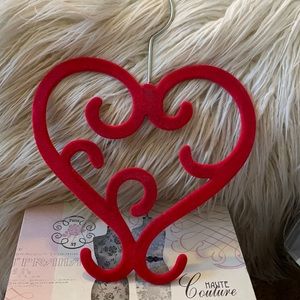 Vintage heart ♥️ scarf 🧣 holder